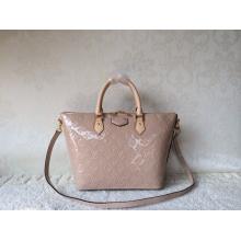 Replica Louis Vuitton Montebello Monogram Vernis Bag Dune