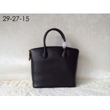 Replica Louis Vuitton Soft Lockit Bag Black