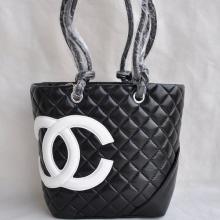 Replica Luxury Chanel Cambon bags Black Cross Body Bag For Sale