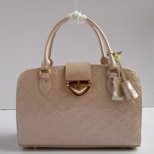 Replica Luxury Louis Vuitton Monogram Vernis Apricot Handbag For Sale