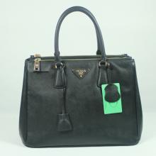 Replica Prada Handbag Lambskin Black Sale