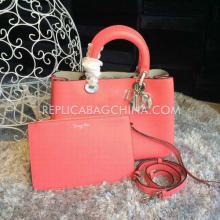 Top Dior Diorissimo Calfskin Red