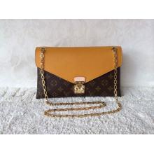 Top Knockoff Louis Vuitton Pallas Chain Bag Safran M41246