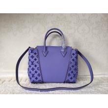 Top Louis Vuitton Monogram W PM Tote Bag Sky Blue DE