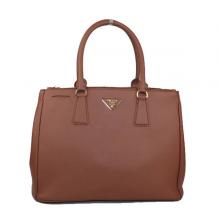 Top Prada Cow Leather Brown 1786