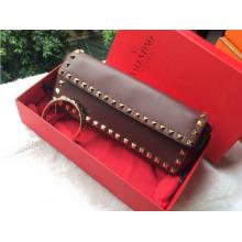 Top Valentino Rockstud Clutch Burgundy