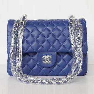 AAA Classic Flap bags Ladies 01112 Blue Price