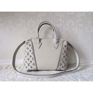 AAAAA Fake Louis Vuitton Monogram W PM Tote Bag White