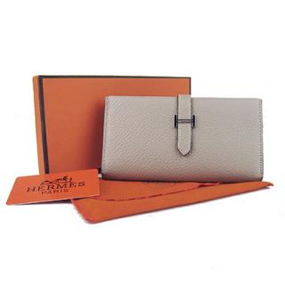 AAAAA Replica Hermes Wallet Grey YT0719