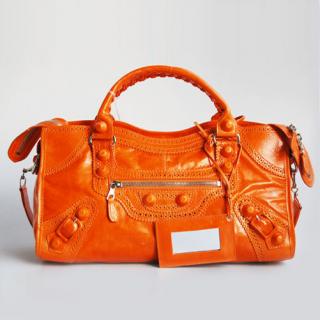 Best Balenciaga Orange 2way