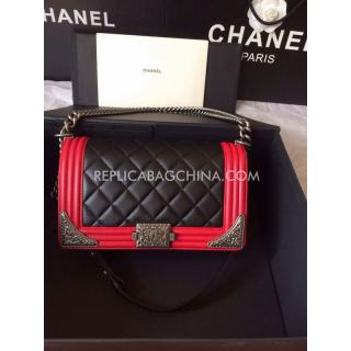 Best Chanel Le Boy YT7432 Black Shoulder Bag