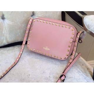 Best Valentino Rockstud Cross Body Bag Pink 2B0809