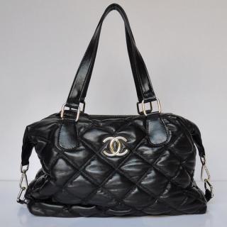 Cheap Chanel Bubble Bags Black Ladies Cross Body Bag