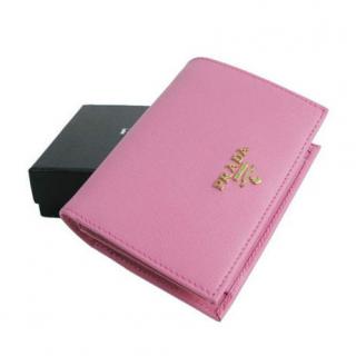 Cheap Prada Cow Leather Pink Ladies Sale