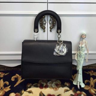 Copy Be Dior Diorissimo Flap Small Bag Black