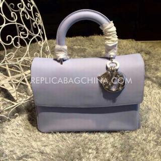 Copy Be Dior Lambskin Silver Sale