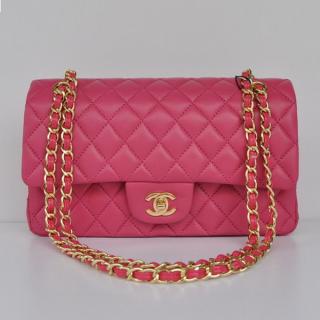 Copy Best Quality Chanel Classic Flap bags Pink YT7904 Cross Body Bag