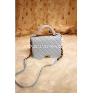 Copy Camera Calfskin White Cross Body Bag