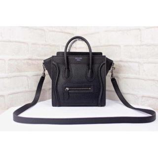 Copy Celine Handbag Black Cross Body Bag