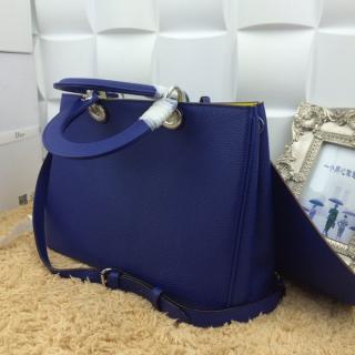 Copy Dior Diorissimo Blue Shoulder Bag