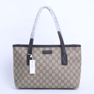 Copy Gucci Tote bags Canvas Handbag Coffee