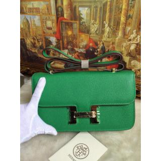 Copy Hermes Constance 28cm Elan Epsom Bag Green Togo Leather