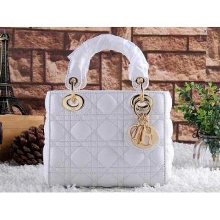 Copy Lady White Lambskin