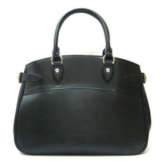 Copy Louis Vuitton Black Ladies Cow Leather