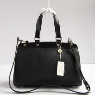 Copy Louis Vuitton EPI Leather 2way Black