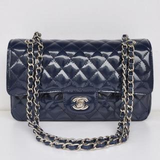 Designer Replica Chanel Classic Flap bags 1112 Ladies Blue