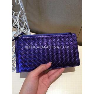 Fake Bottega Veneta Card Holder YT2468 Blue