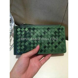 Fake Bottega Veneta Lambskin YT5131 Green