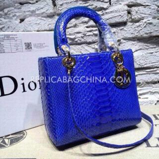 Fake Dior Lady Blue