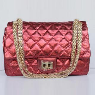 Fake Fake Chanel 2.55 Reissue Flap Red 35845 Crocodile