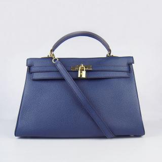 Fake Hermes 2way Ladies Blue