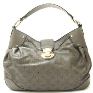 Fake Louis Vuitton Mahina Leather M93129 Grey