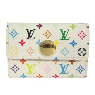 Fake Louis Vuitton Monogram Multicolore Accessory White Canvas