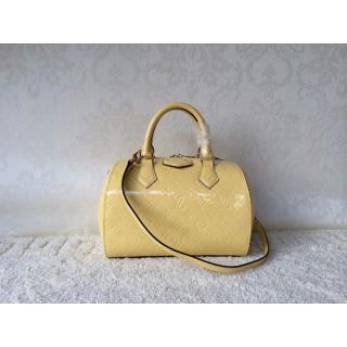 Fake Louis Vuitton Monogram Vernis Montana Bag Yellow