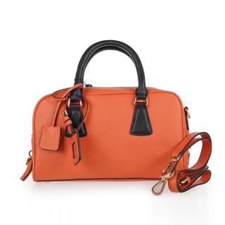 Fake Prada Orange Handbag