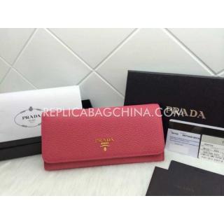 Fake Prada Purse Calfskin YT3829 Red For Sale