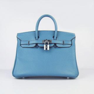 First-Class Birkin Cow Leather Handbag