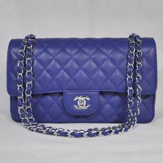 First-Class Chanel Classic Flap bags Blue YT0491