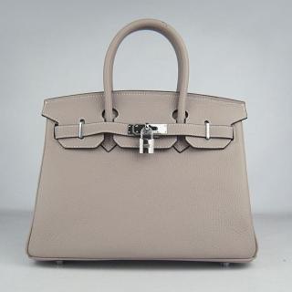 First-Class Hermes Birkin Handbag Grey