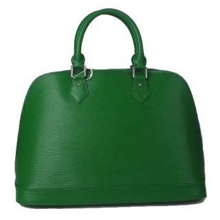 First-Class Louis Vuitton EPI Leather Handbag Ladies Green Sold Online