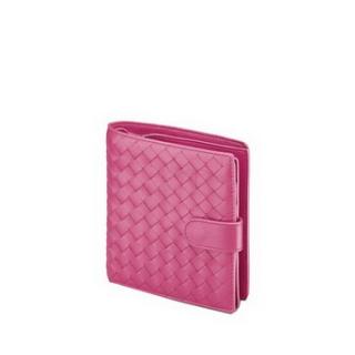 High Imitation Bottega Veneta Card Bags Lambskin Pink Sale