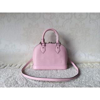 High Quality Louis Vuitton Epi Alma BB Bag Pale Pink