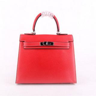 High Quality Replica Hermes Original leather Handbag HK28 Red