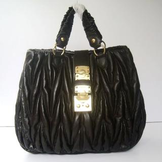 Hot Imitation Miu Miu Lambskin 61002 Handbag For Sale