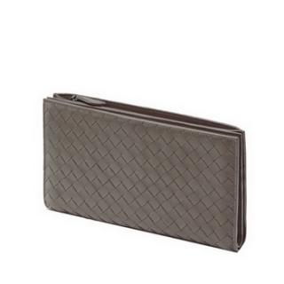 Imitation Best Bottega Veneta Grey Lambskin Wallet