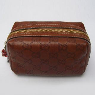 Imitation Best Quality Gucci Cosmetic Cases YT1824 Ladies Cow Leather